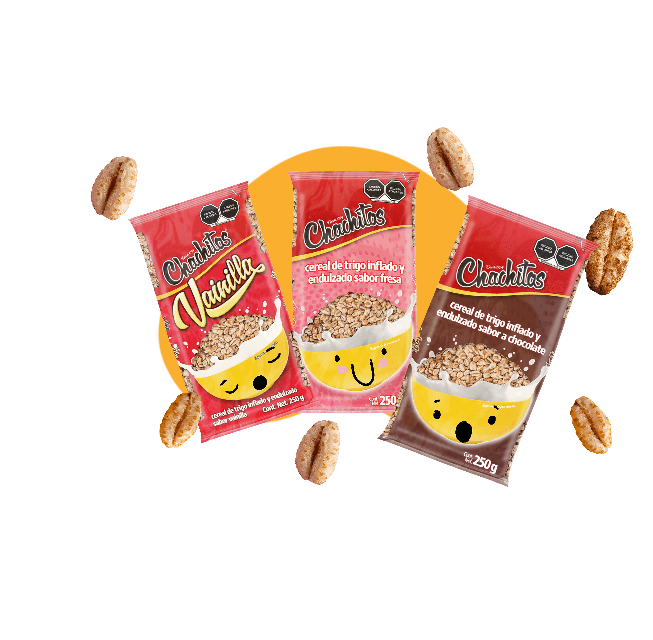 El sabor que acompaña generaciones - Chachitos Vainilla, Fresa y Chocolate